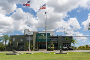 Fachada de la Comandancia General del Ejército de República Dominicana