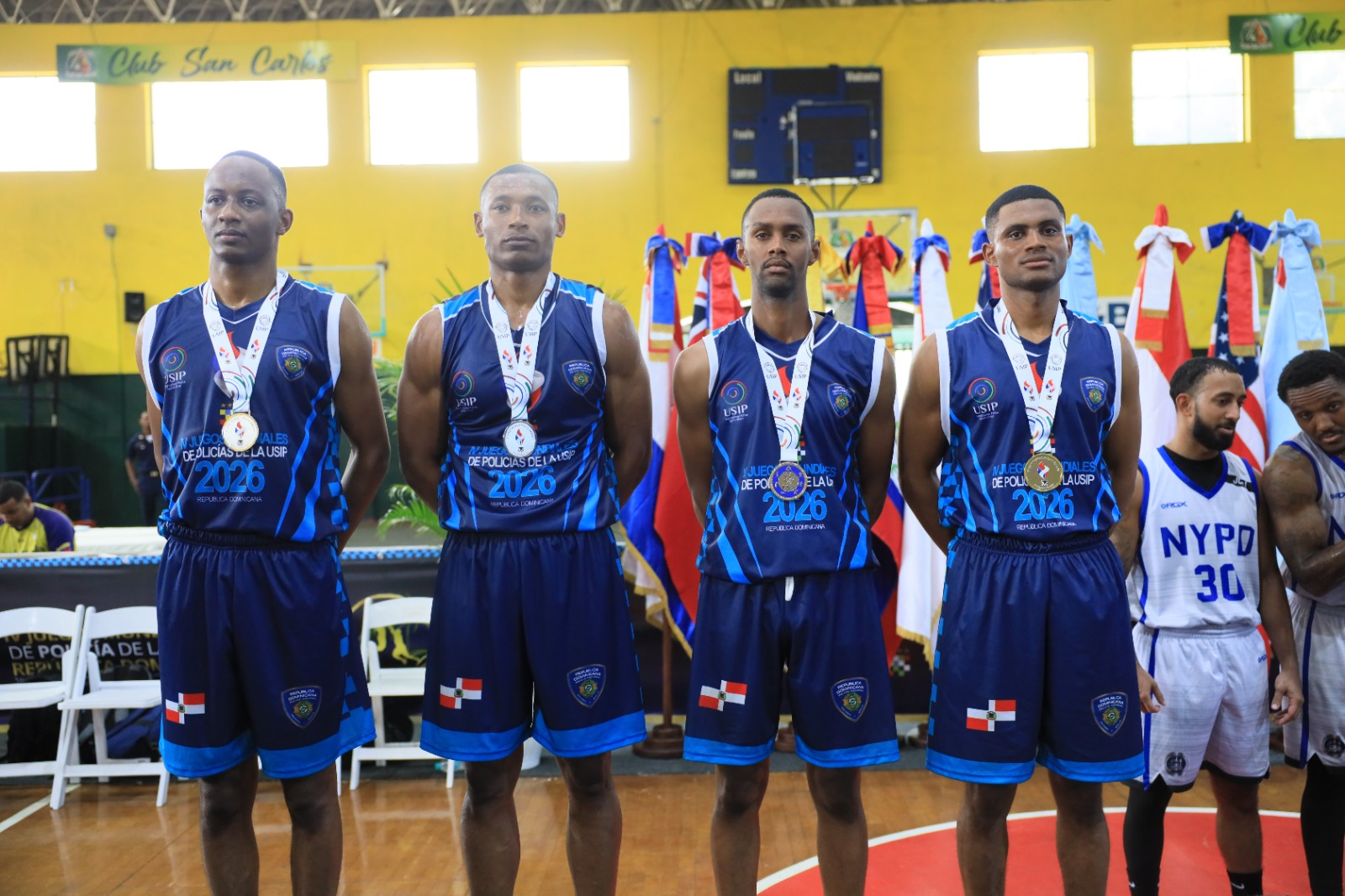 Premiación del baloncesto 3x3 de los Juegos USIP 2026