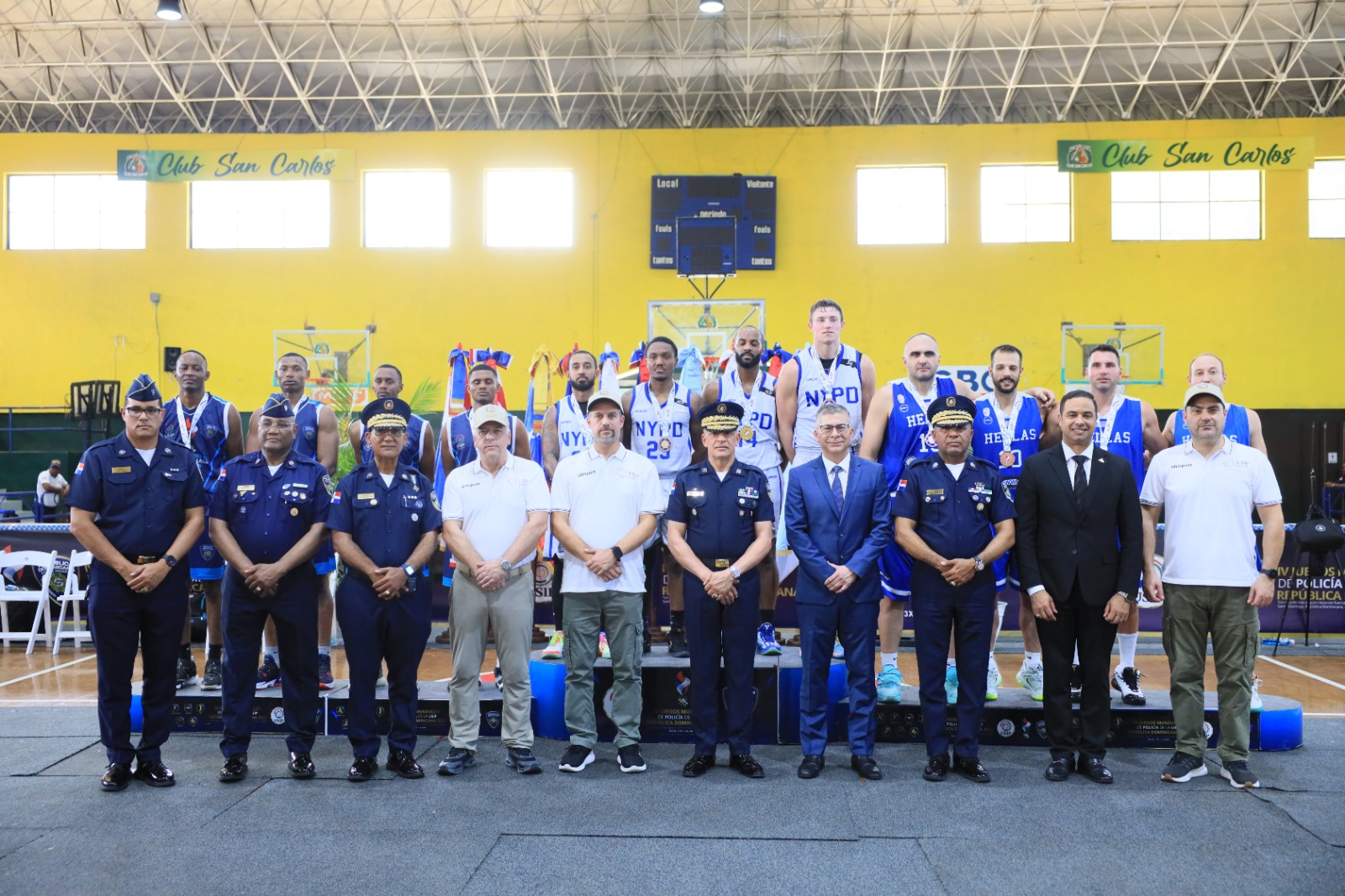 Premiación del baloncesto 3x3 de los Juegos USIP 2026
