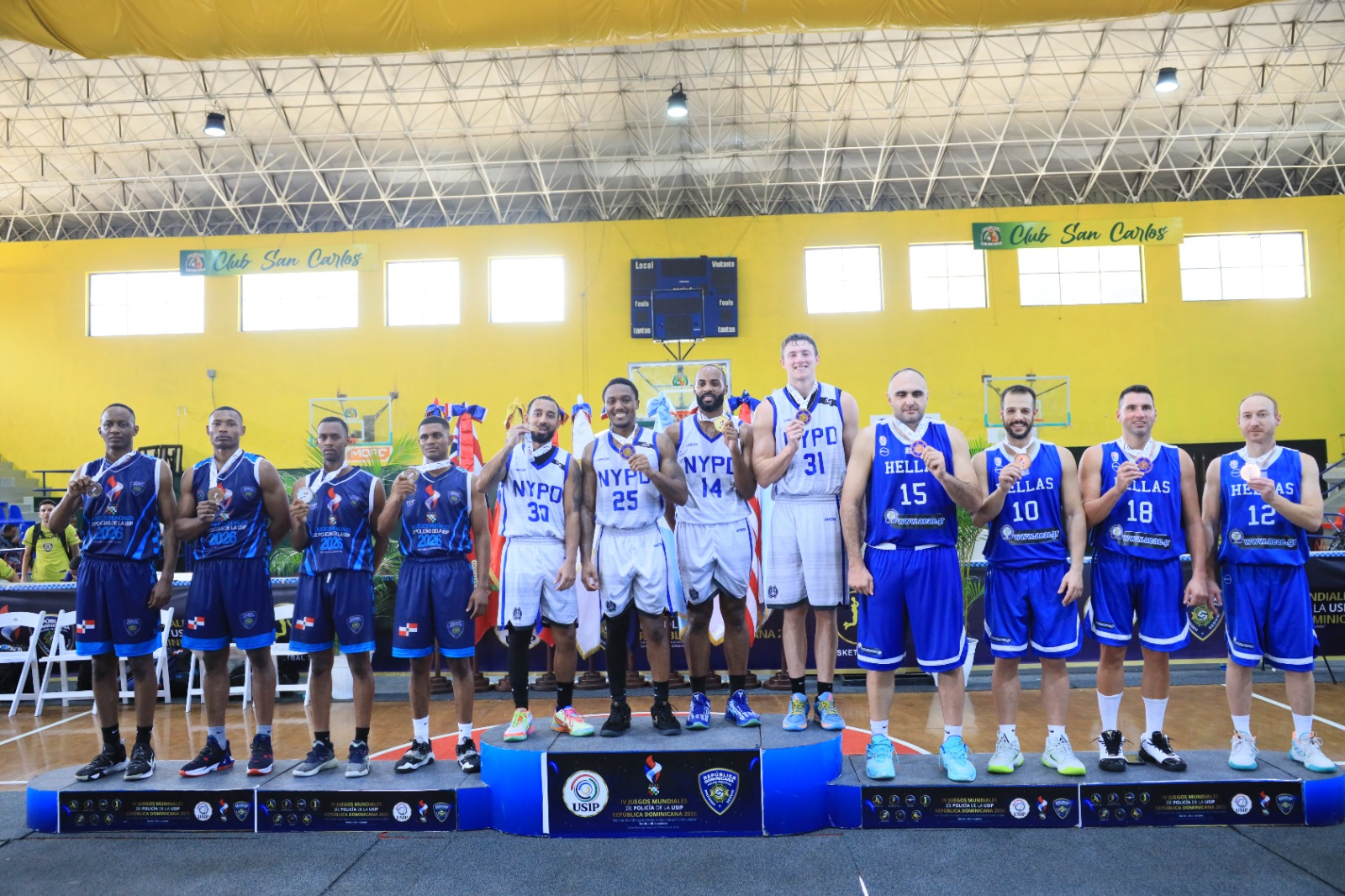 Premiación del baloncesto 3x3 de los Juegos USIP 2026