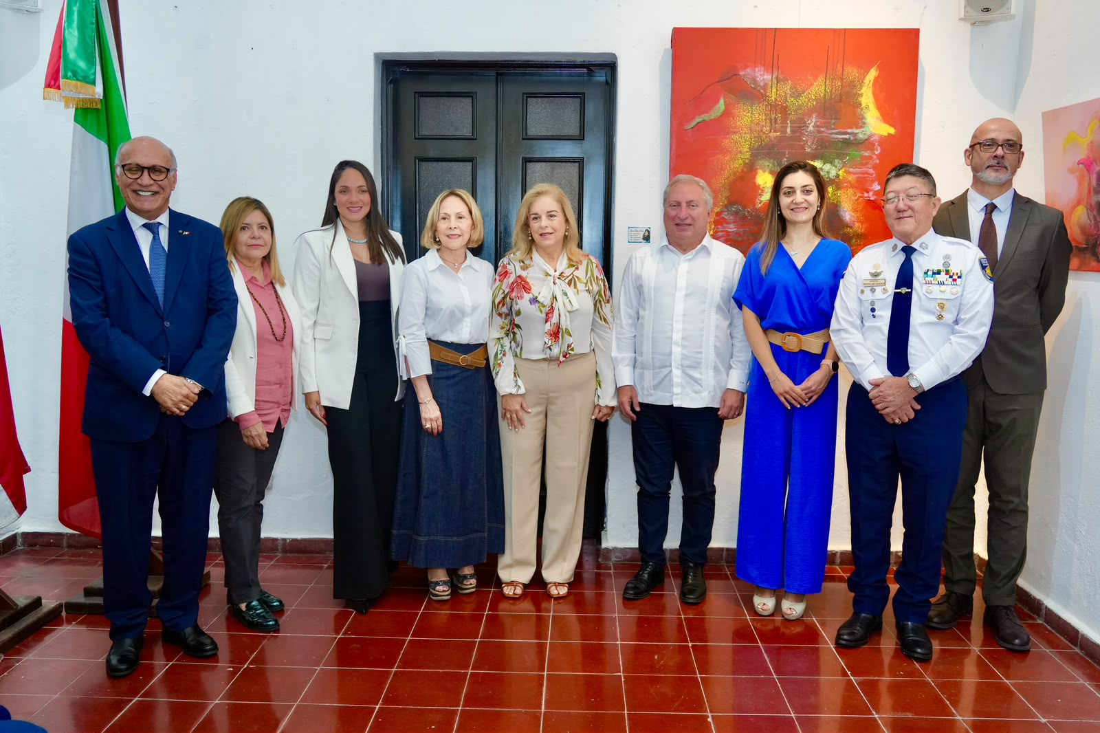 Acto de entrega de becas de italiano para agentes de POLITUR