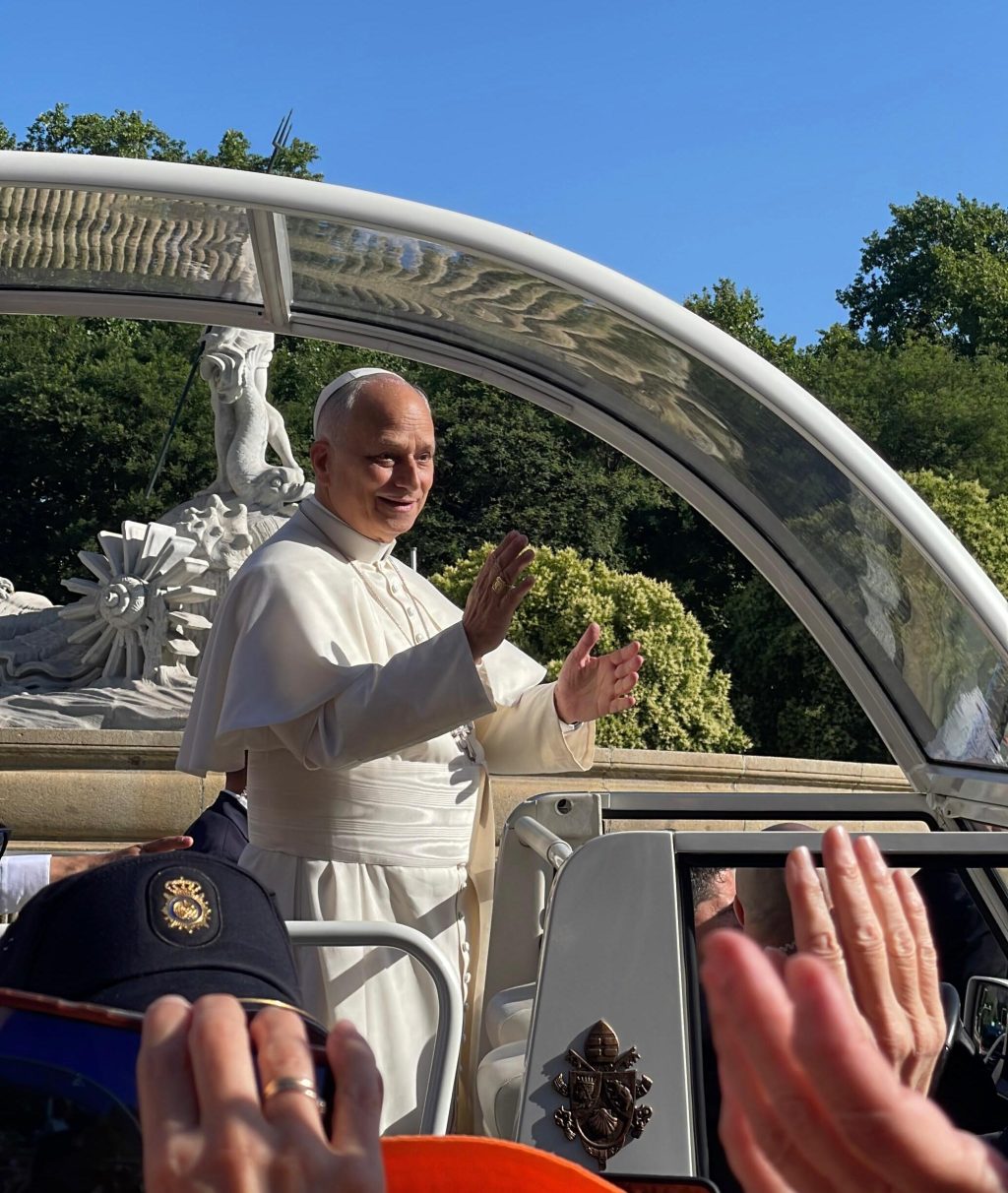 Papa León XIV en Madrid en junio de 2026, fotografía de archivo