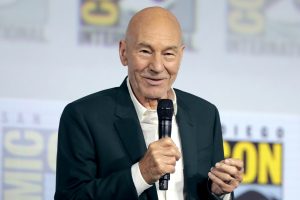 Patrick Stewart durante un encuentro de Star Trek Picard en San Diego Comic-Con en 2019